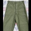 画像5: Late40’s~13スターメタルボタン ARMY M-47 Cotton Sateen Utility Trousers (5)