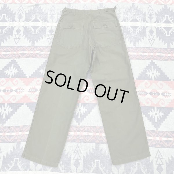 画像6: Late40’s~13スターメタルボタン ARMY M-47 Cotton Sateen Utility Trousers (6)