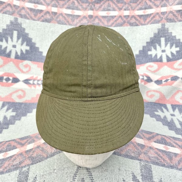 画像3: WWII AAF A-3 HBT Mechanic Cap Excellent Condition (7.1/8) (3)