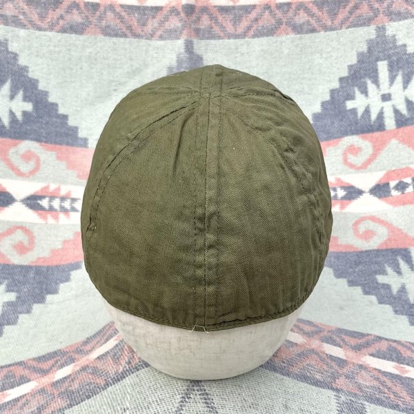 画像4: WWII AAF A-3 HBT Mechanic Cap Excellent Condition (7.1/8) (4)