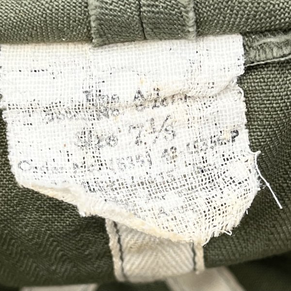 画像6: WWII AAF A-3 HBT Mechanic Cap Excellent Condition (7.1/8) (6)