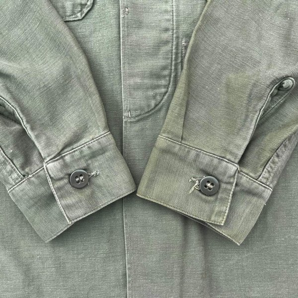 画像10: 50’s USMC P-56(P-58)Cotton Sateen Utility Shirt/Jacket (L相当サイズ) (10)