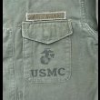 画像4: 50’s USMC P-56(P-58)Cotton Sateen Utility Shirt/Jacket (L相当サイズ) (4)