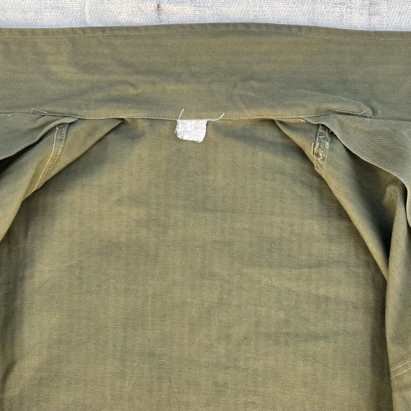 画像9: 40’s~HBT Utility Shirt. Dead Stock or One Wash Mint Condition！ (9)