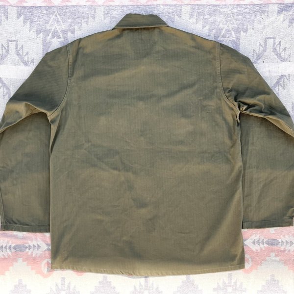 画像4: 40’s~HBT Utility Shirt. Dead Stock or One Wash Mint Condition！ (4)