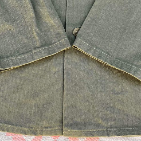 画像6: 40’s~HBT Utility Shirt. Dead Stock or One Wash Mint Condition！ (6)