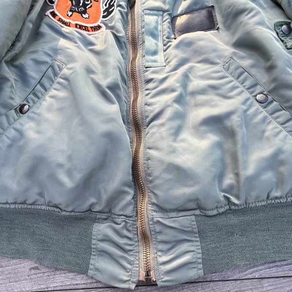 画像16: 極上 50’s MA-1 (8279A) Rolen Sportswear 13th FIS  F-101 Voodoo colonel Pilot着用 (16)