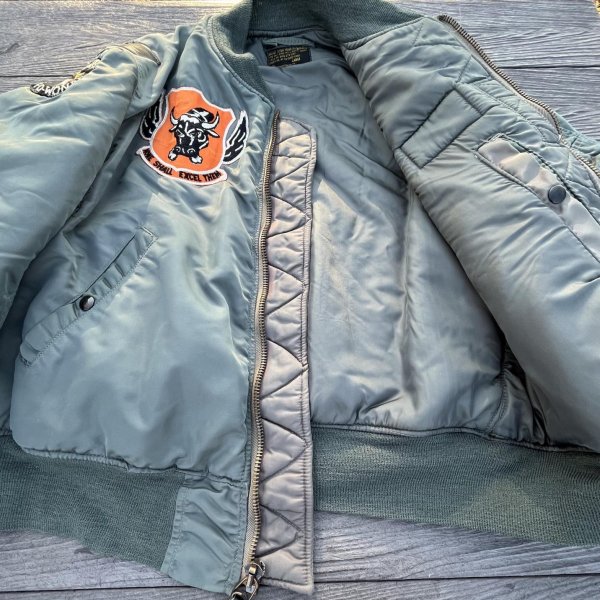 画像10: 極上 50’s MA-1 (8279A) Rolen Sportswear 13th FIS  F-101 Voodoo colonel Pilot着用 (10)