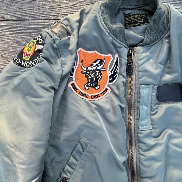 画像5: 極上 50’s MA-1 (8279A) Rolen Sportswear 13th FIS  F-101 Voodoo colonel Pilot着用 (5)