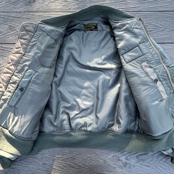 画像4: 極上 50’s MA-1 (8279A) Rolen Sportswear 13th FIS  F-101 Voodoo colonel Pilot着用 (4)