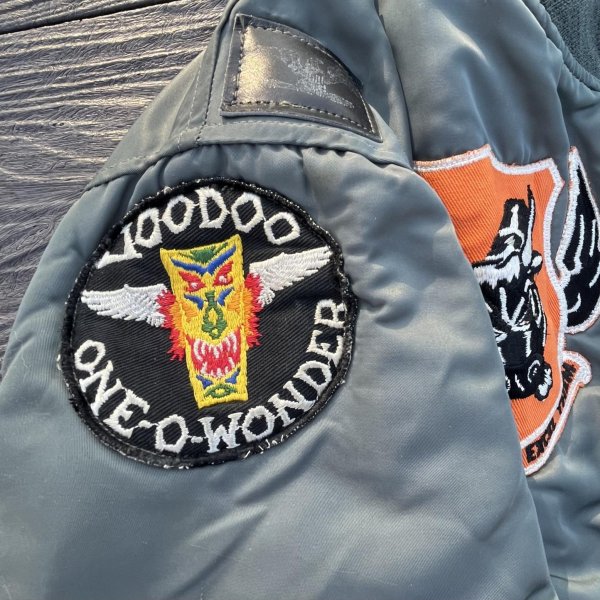 画像7: 極上 50’s MA-1 (8279A) Rolen Sportswear 13th FIS  F-101 Voodoo colonel Pilot着用 (7)