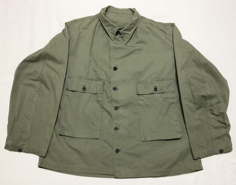 WW2 USN N-3 HBT Jacket (XL〜) - AnchoR Vintage