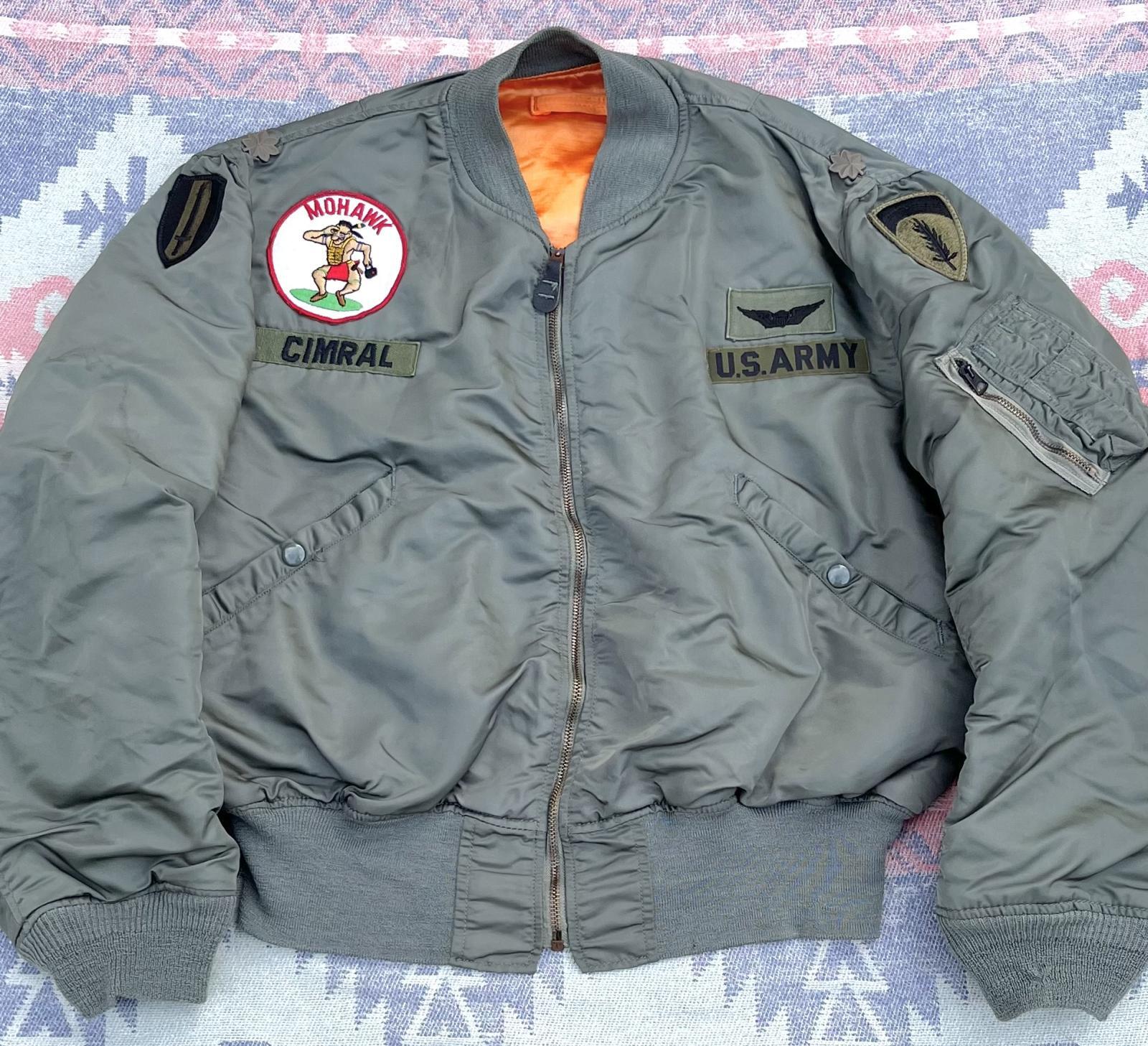 フルパッチ！70s 米軍実物L-2B 7448J M ビンテージUSAF 空軍｜メンズ